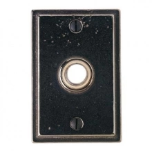 Rocky Mountain Hardware - DBB-E300 - Doorbell Button - 2 1/2" x 3 3/4" Stepped Escutcheon