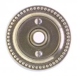 Rocky Mountain Hardware<br />DBB-E589 - Doorbell Button - 3 1/8" Round Maddox Escutcheon
