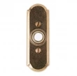 Rocky Mountain Hardware<br />DBB-EW708 - Doorbell Button - 1-1/2" x 4-1/2" Arched Escutcheon
