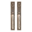 Rocky Mountain Hardware<br />G10275/G10275 - Push/Pull Double Cylinder Dead Bolt - 3" x 20" Oasis Escutcheons
