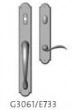 Rocky Mountain Hardware<br />G3061/E733 - Endura Trilennium Arched Entry Multi-Point Trim Only