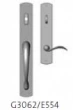 Rocky Mountain Hardware<br />G3062/E554 - Endura Trilennium Curved Entry Multi-Point Trim Only