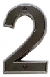 Rocky Mountain Hardware<br />RMH - ROCKY MOUNTAIN HOUSE NUMBERS - 3 7/8" x 6"