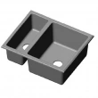Rocky Mountain Hardware<br />SK427 - OASIS-LAGO COMBINATION SINK