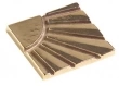 Rocky Mountain Hardware<br />TT245 - Rocky Mountain Quarter Sun Tile 3" x 3" - GT