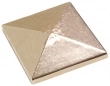 Rocky Mountain Hardware<br />TT514 - Rocky Mountain Pyramid Tile 4" x 4"