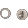 Turnstyle Designs<br />S1630 - Half Moon Turn with US Mortise Cylinder Collar on Round Rose