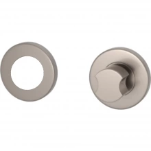Turnstyle Designs - S1725 - Bite Turn with US Mortise Cylinder Collar on Round Rose