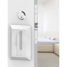 Accurate<br />9144ALP - Institutional Privacy Lock, Ligature Resistance T-turn Push Pull Mortise Set