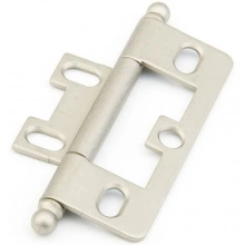 Schaub<br />1100B-DN - Solid Brass, Hinge, Ball Tip Non-Mortise, Distressed Nickel finish