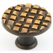 Schaub<br />2370-FAB - Mosaic, Small Round Knob, 1-1/8" diameter, French Antique Bronze finish