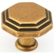 Schaub<br />283-LFBZ - Firenza, Octagonal Knob, 1-1/8" diameter, Light Firenza Bronze finish