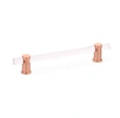 Schaub<br />406-BRG - Lumiere, Pull, Acrylic, Brushed Rose Gold, 6" cc
