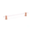 Schaub<br />408-BRG - Lumiere, Pull, Acrylic, Brushed Rose Gold, 8" cc