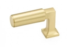 Schaub - 472-SB - Haniburton Finger Pull Satin Brass 1/2" diameter