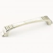 Schaub<br />641-MOP/PN - Solid Brass, Symphony, Cadence, Pull, Mother of Pearl, Polished Nickel, 5-1/2" cc