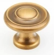 Schaub<br />703-AB - 1-1/4" Antique Brass Knob