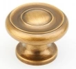 Schaub<br />704-AB - 1-1/2" Antique Brass Knob
