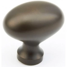 Schaub - 719-10B - Solid Brass, Traditional, Round, Knob 1-3/8" diameter, Oil Rubbed Bronze finish