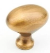 Schaub<br />719-AB - 1-3/8" Antique Brass Oval Knob