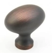 Schaub<br />719-MiBZ - 1-3/8" Michelangelo Bronze Oval Knob