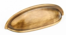 Schaub<br />731-AB - Antique Brass Cup Pull, 3" cc