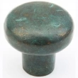 Schaub<br />772-VI - Cast Bronze, Mountain, Round Knob, 1-3/8" diameter, Verde Imperiale finish