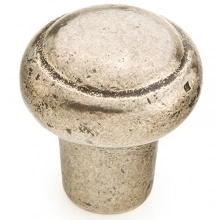 Schaub - 781-IN - Cast Bronze, Mountain, Round Knob, 1-3/8" diameter, Italian Nickel finish