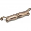 Schaub<br />919-MSL - Solid Brass, Symphony, French Court, Cup Pull, 6-1/2"cc, Monticello Silver finish