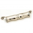 Schaub<br />919-WB - Solid Brass, Symphony, French Court, Cup Pull, 6-1/2"cc, White Brass finish