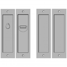 Rocky Mountain Hardware - SDL-D-PR - Double Sliding Door Lock - Privacy
