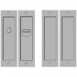Rocky Mountain Hardware<br />SDL-D-PR - Double Sliding Door Lock - Privacy