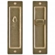 Rocky Mountain Hardware<br />SDL-S-PR - Single Sliding Door Lock - Privacy