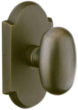 Emtek<br />Select the Rose - BZEG - SANDCAST BRONZE EGG KNOB