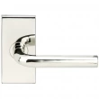 INOX Unison Hardware<br />SH101 TL4 - Tubular Cologne Lever with SH Rosette in AISI 304 Stainless Steel