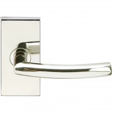 INOX Unison Hardware - SH103 TL4 - Tubular Oslo Lever with SH Rosette in AISI 304 Stainless Steel