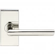 INOX Unison Hardware<br />SH107 TL4 - Tubular Stockholm Lever with SH Rosette in AISI 304 Stainless Steel