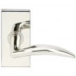 INOX Unison Hardware<br />SH210 TL4 - Tubular Air-Stream Lever with SH Rosette in AISI 304 Stainless Steel