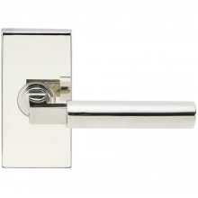 INOX Unison Hardware - SH221 TL4 - Tubular Aurora Lever with SH Rosette in AISI 304 Stainless Steel