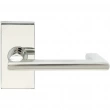 INOX Unison Hardware<br />SH244 TL4 - Tubular Twilight Lever with SH Rosette in AISI 304 Stainless Steel