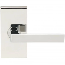 INOX Unison Hardware - SH345 TL4 - Tubular Tokyo Lever with SH Rosette in AISI 304 Stainless Steel