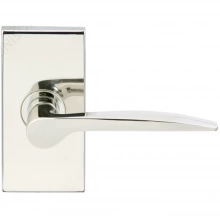 INOX Unison Hardware - SH351 TL4 - Tubular Toronto Lever with SH Rosette in AISI 304 Stainless Steel