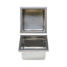 Rocky Mountain Hardware - SK515 - Square Bar Sink 15" x 15" x 7 9/16"