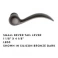 Small Beaver Tail Lever (LB50)