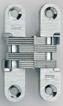 Soss Invisible Hinges<br />204SS - Model 204SS Stainless Steel Invisible Cabinet Hinge