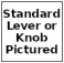 Standard Lever or Knob as Pictured