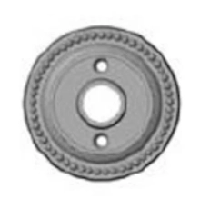 Rocky Mountain Hardware - TB2/E589 - CONTINUOUS TOWEL BAR WITH E589 ESCUTCHEON