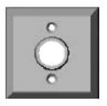 Rocky Mountain Hardware - TB3/E416 - TEMPO TOWEL BAR WITH E416 ESCUTCHEON