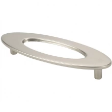 Topex Design - 2564334 - Oval Pull with Hole - Satin Nickel 96mm