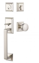 Emtek - 4726 - Transitional Heritage Sectional Tubular Set Double Cylinder